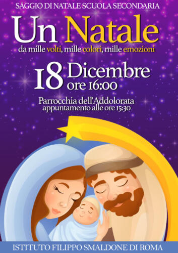 Saggio Natale Secondaria 2023
